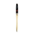 Achilles Matte Black Letter Opener